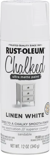 Miniatura 32 de Rust-Oleum - Pintura a la tiza en aerosol ultramate de 12 onzas (paquete de 1), color carbón, 302590
