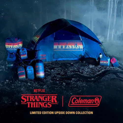 Miniatura 2 de Coleman Stranger Things Colección de Equipo al Aire Libre, Edición Limitada Stranger Things & Coleman Surtido de Camping del Mundo al Revés