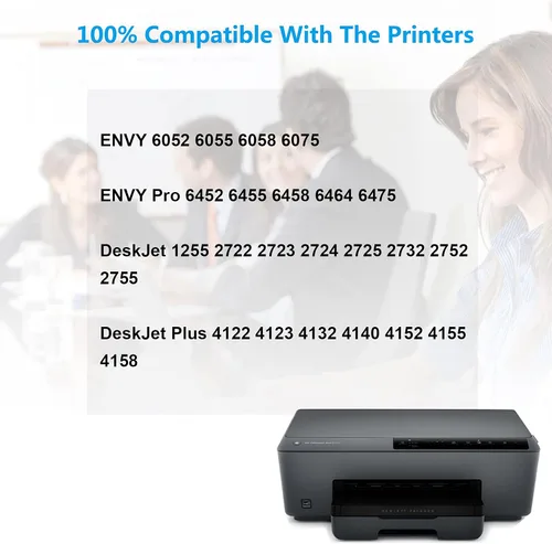 Miniatura 2 de Cartucho de tinta remanufacturado de alto rendimiento de repuesto para HP 67 XL 67XL compatible con impresora Envy 6052 6055 Envy Pro 6455 6475