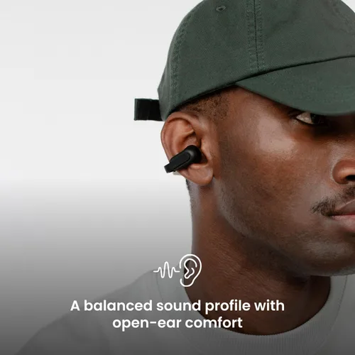 Miniatura 3 de Sudio Audio B3 Auriculares inalámbricos de oreja abierta – Auriculares Bluetooth 5.3 con clip con ajuste seguro, resistentes al sudor, micrófono
