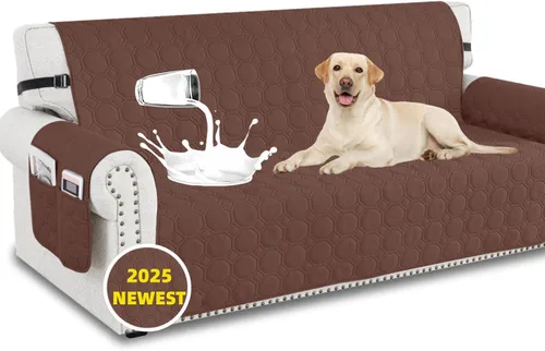 Miniatura 36 de XINEAGE Funda 100% impermeable para silla y sofá para mascotas, funda antideslizante para sofá, fundas lavables para silla, protector de muebles