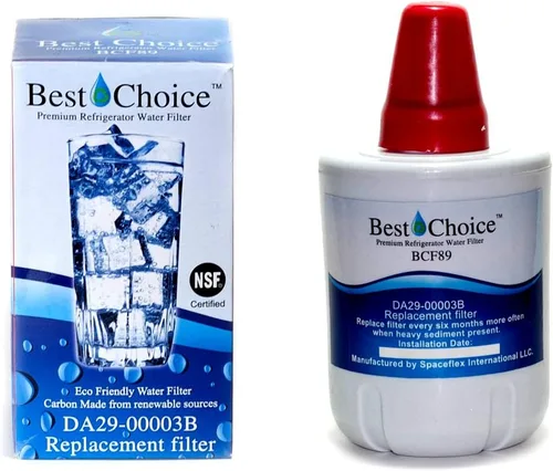 Miniatura 4 de Best Choice - Cartucho de repuesto certificado para filtros de agua para refrigerador Samsung DA29-00003G DA29-00003B, DA29-00003A, HAFCU1
