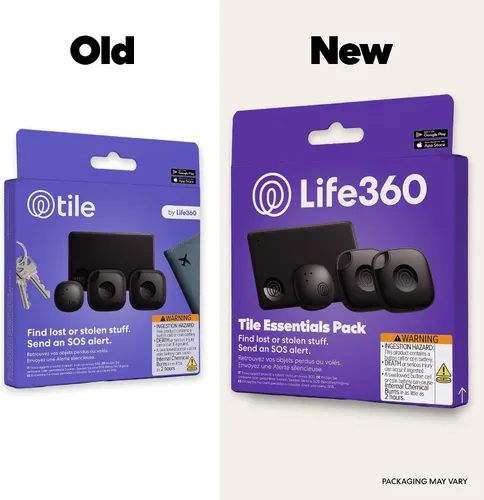 Miniatura 2 de Tile by Life360 Essentials - Rastreadores Bluetooth y localizadores de artículos para llaves, billeteras, controles remotos y más; encuentra