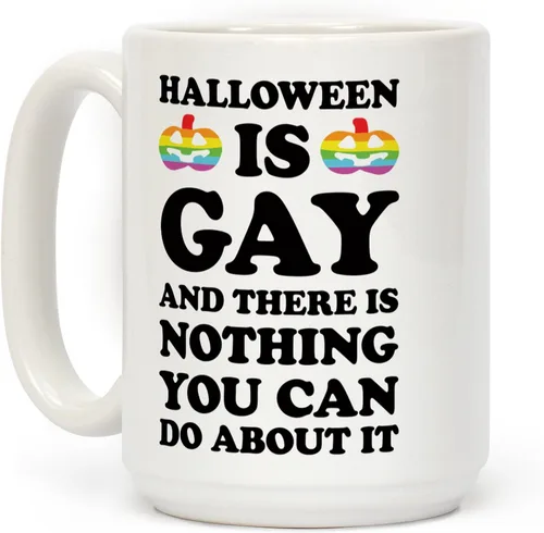 Miniatura 76 de LookHUMAN Taza de Café de Halloween – Halloween Is Meowgical Tazas, Taza de Café Espeluznante Idea de Regalos de Taza, 15 Onzas 10-Blanco