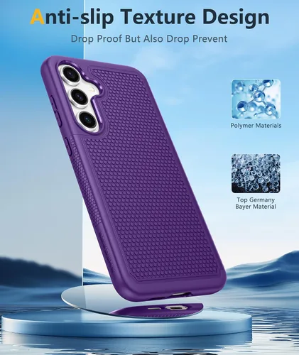 Miniatura 765 de FNTCASE Funda para iPhone 17 Pro: Fundas delgadas translúcidas de color azul claro compatibles con MagSafe, protección completa de la cámara