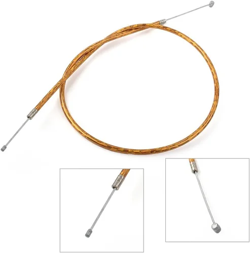 Miniatura 6 de Throttle Cable Gas Cable, Accelerator Cable 1pc (32.28'') for 43cc 47c 49cc mini Bike ATV Dirt Super Pocket Bike Yellow