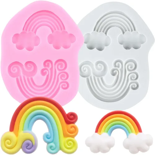 Miniatura 11 de Moldes de silicona para globos de aire caliente, para decoración de pasteles, decoración de cupcakes, pasta de goma de mascar de polímero