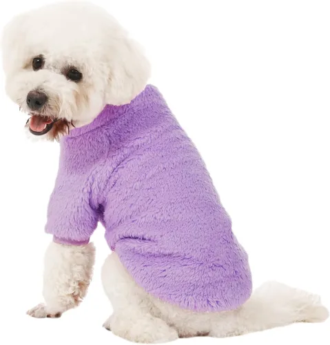 Miniatura 6 de Suéter para perro, paquete de 3 suéteres para perros pequeños, ropa para perros pequeños, hembras y machos, suéter ultra suave y cálido