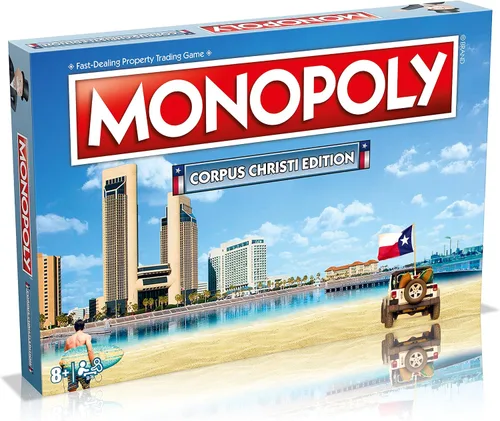 Miniatura 2 de Juego de mesa Monopoly - Corpus Christi Edition: 2-6 jugadores, juegos de mesa familiares para niños y adultos, juegos de mesa para niños de 8 años