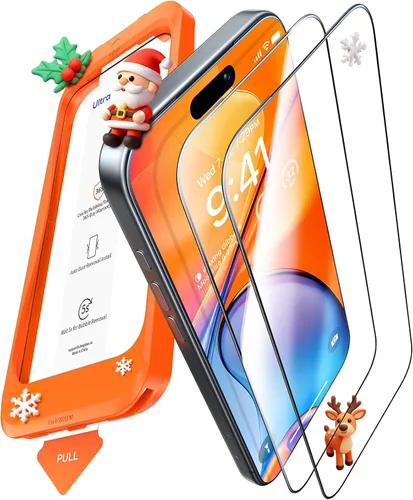 Miniatura 9 de UltraGlass TOP 9H+ Armor - Protector de pantalla para iPhone 15 Pro Max [NO.1 grado militar inastillable], protector de pantalla de vidrio templado