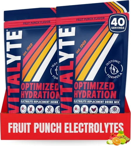 Miniatura 21 de Vitalyte Mezcla de bebida en polvo de electrolitos, mezcla de hidratación de electrolitos isotónicos, paquete a granel