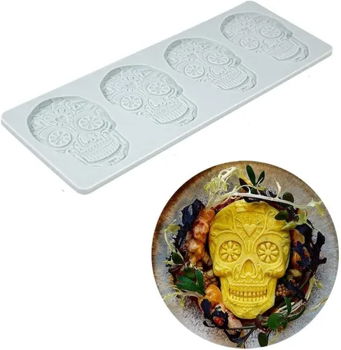Miniatura 18 de Molde de silicona con forma de langosta y encaje para chocolate y dulces, molde 3D hueco con forma de espina de pescado para dulces, decoraciones