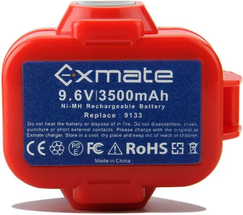 Miniatura 7 de Exmate Batería de 9.6V 3.5Ah para Makita PA09 9134 9135 9100 9120 9122 9133 9135A 192595-8 192321-5 192638-6 192404-1