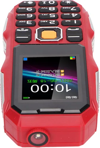 Miniatura 7 de Yunseity Teléfono celular desbloqueado para personas mayores, 1.8 pulgadas, batería de 5800 mAh, mini teléfono móvil de tres pruebas con cuerno