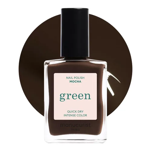 Miniatura 12 de Manucurist Green - Esmalte de uñas de secado rápido, color castaño, esmalte de uñas marrón, sin 9 unidades, a base de plantas y vegano, no tóxico