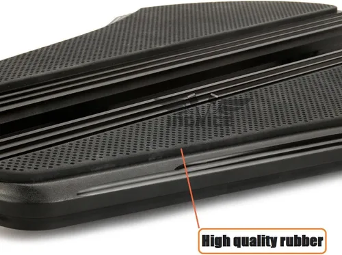 Miniatura 2 de Tablas de piso para Harley Davidson Touring Flt Black Defiance Floorboards Harley estribos Harley dedo del pie palancas de cambio estándar Flht