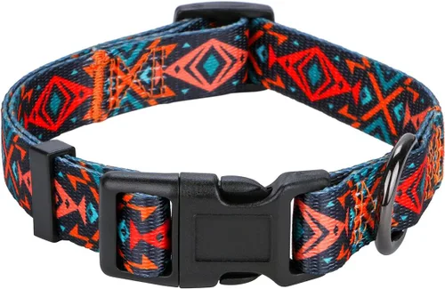Miniatura 16 de Collar de perro con estampado de vaca, patrón animal para perros, blanco y negro, pequeño B_Estampado De Vaca