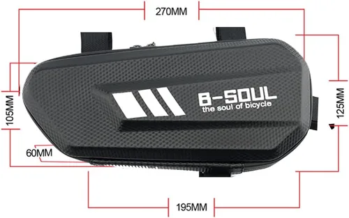 Miniatura 7 de Para Kawasaki Z800 Z900 Z250 Z300 Z650 Z750 Z1000 Z1000SX 250 400 motocicleta Sillín lateral bolsa de herramientas paquete triángulo