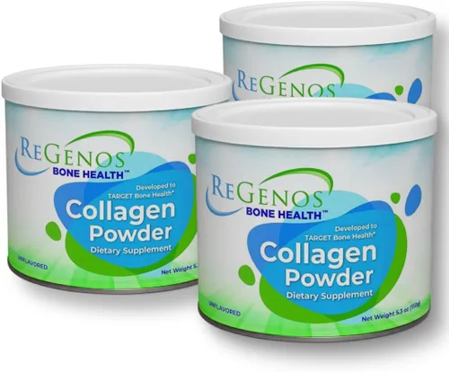 Miniatura 9 de Colágeno, suplemento en polvo de péptidos de colágeno hidrolizados bioactivos, FORTIBONE, sin sabor, tipo I y III, sin gluten, Kosher, suministro