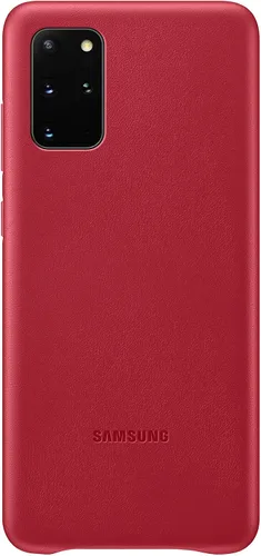 Miniatura 5 de Samsung Funda para Galaxy S20+ Plus, cubierta trasera de cuero, color azul (versión de EE. UU. con garantía), modelo: EF-VG985LLEGUS