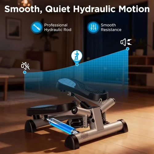 Miniatura 2 de Efitment Mini stepper steppers para ejercicio en casa Escalera Cardio Muslo Master Equipo de entrenamiento Fitness Pedal Ejercitador Pedales