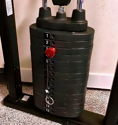 Miniatura 6 de TreadLife Fitness Pasador Universal de Pila de Pesas para Gimnasio Comercial o Gimnasio en Casa Inserto de Pasador de Servicio Pesado Acero