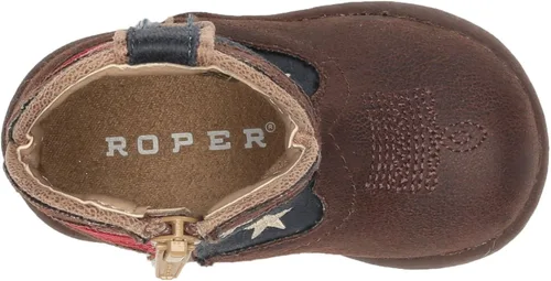 Miniatura 5 de ROPER Botas American Patriot Western para niños, Marrón