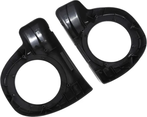 Miniatura 3 de TCMT Cajas de altavoces de carenado inferior de 6.5 pulgadas, color negro mezclilla para Harley Touring CVO Street Glide Road Glide Electra Glide