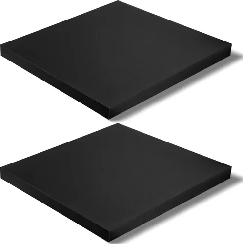 Miniatura 10 de Tegeme Paquete de 2 manteles cuadrados ajustables con elástico de 34 x 34 pulgadas, manteles pequeños de elastano elásticos plegables y lavables