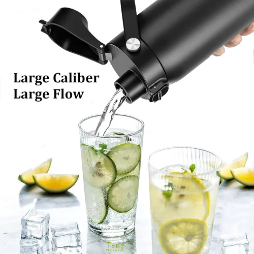 Miniatura 8 de Tapa 2 en 1 para botella de agua Owala Freesip, tapa de repuesto para Owala de 16 onzas, 24 onzas, 25 onzas, 32 onzas, 40 onzas, tapa superior