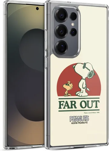 Miniatura 73 de Head Case Designs Funda de gel Woodstock 50th con licencia oficial de Peanuts Snoopy Guitar 1969 [protección de grado militar] compatible