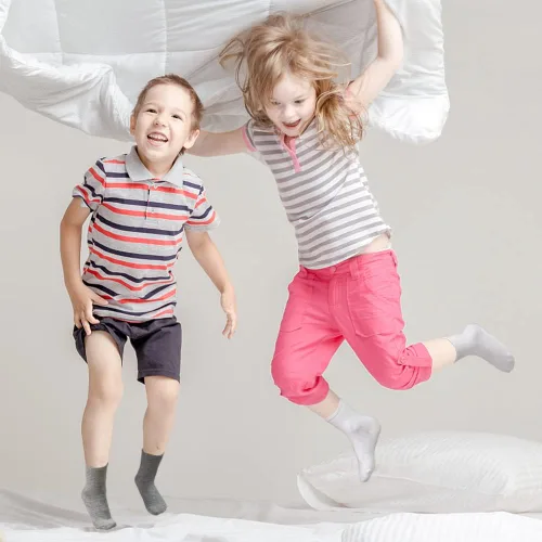 Miniatura 3 de Tphon - Calcetines antideslizantes para niños pequeños con pinzas para niños y niñas, calcetines antideslizantes para niños 15 pares, calcetines