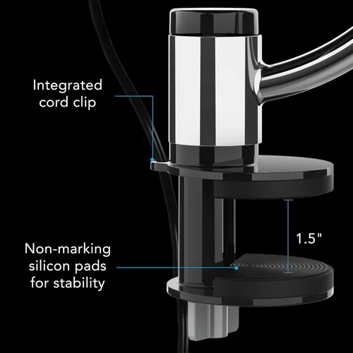 Miniatura 4 de Ventilador Circulador de Aire Personal Vornado Pivot3 con Clip, con Clip Multisuperficie, Ventilador Portátil Silencioso para Oficina o Dormitorio