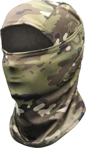 Máscara facial de camuflaje militar, bandana, pasamontañas, capucha para hombres y mujeres, entrenamiento táctico, ciclismo, esquí, resistente al