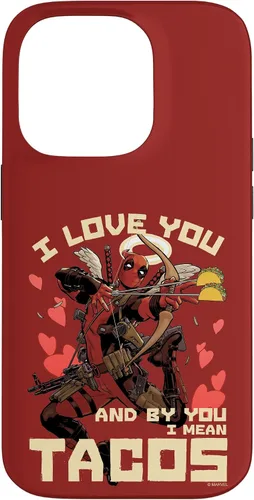 Miniatura 35 de Marvel Deadpool I Love You and by You I Mean Tacos - Carcasa para iPhone 17