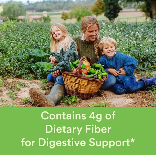 Miniatura 3 de SmartyPants Gomitas multivitamínicas para niños y suplemento de fibra: vitamina D3, C, vitamina B12, B6, A, zinc, biotina, inositol, gomitas
