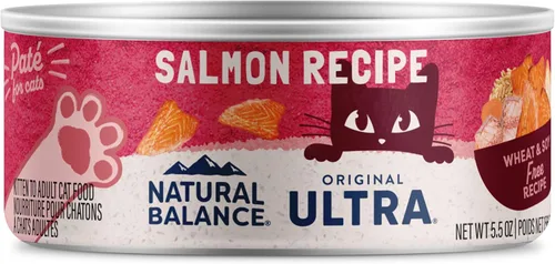 Miniatura 11 de Natural Balance Original Ultra - Alimento enlatado húmedo para gatos, receta de atún y camarones, 5.5 onzas (paquete de 24)