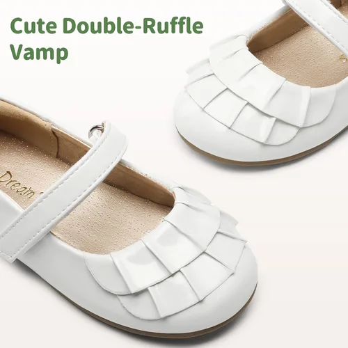 Miniatura 3 de DREAM PAIRS Zapatos de vestir Mary Jane para niñas pequeñas