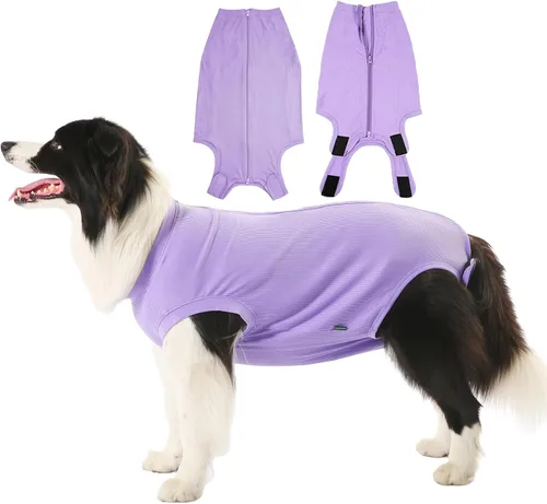 Miniatura 12 de Traje de Recuperación Quirúrgica para Perros, Camisa de Cirugía para Perros Machos y Hembras, Ropa de Recuperación para Esterilización y Castración
