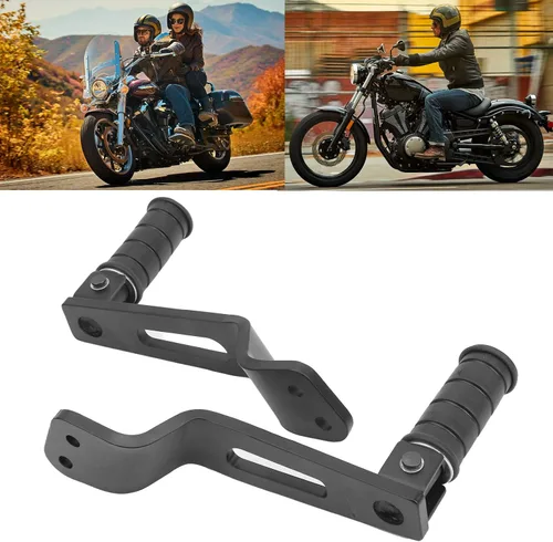 Miniatura 3 de Akozon Estriberas traseras para motocicleta, soporte para reposapiés Star XVS950 Bolt R-Spec 2014-2017