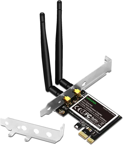 Miniatura 8 de Adaptador inalámbrico N 600Mbps (2.4GHz 300Mbps y 5GHz 300Mbps) PCIE WiFi, tarjeta WiFi PCIE, QUALCOMM Atheros AR946X Adaptador de red inalámbrica