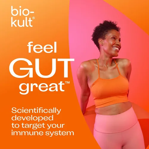 Miniatura 6 de Bio-Kult Suplemento probiótico extra fuerte para la salud intestinal, apoyo del sistema inmunológico y tu tracto digestivo, con vitamina B12 - 30