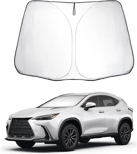Miniatura 13 de SKTU 2016-2025 2026 XC90 Parasol para parabrisas delantero para Volvo XC90 2016-2025 2026, parabrisas plegable para bloquear los rayos UV y el calor