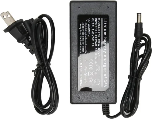 Miniatura 6 de Cargador de batería de 42V 2A, adaptador de fuente de alimentación universal portátil para batería de litio de 36V