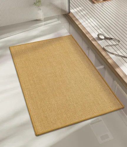 Miniatura 12 de chakme Alfombras de Baño 24x17, Alfombra de Baño Ultra Delgada Antideslizante Pequeña de Secado Rápido Absorbente para Piso de Baño