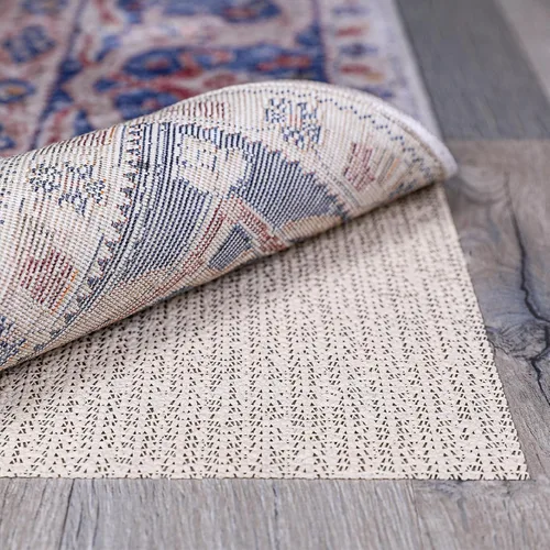 Slip-Stop Rug Grip - Almohadilla antideslizante de perfil bajo para alfombras de área y alfombras de pasillo, almohadilla para suelos de madera