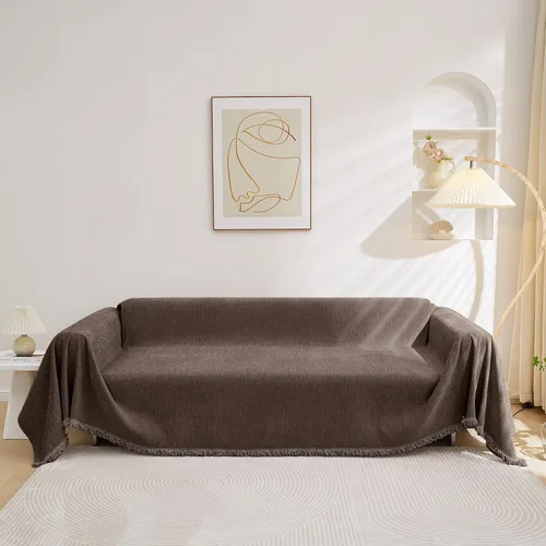 Miniatura 49 de MEETSKY Fundas para sofá modular de 3 cojines, lavables, mezcla de felpilla suave, protector de muebles, funda decorativa de estilo moderno