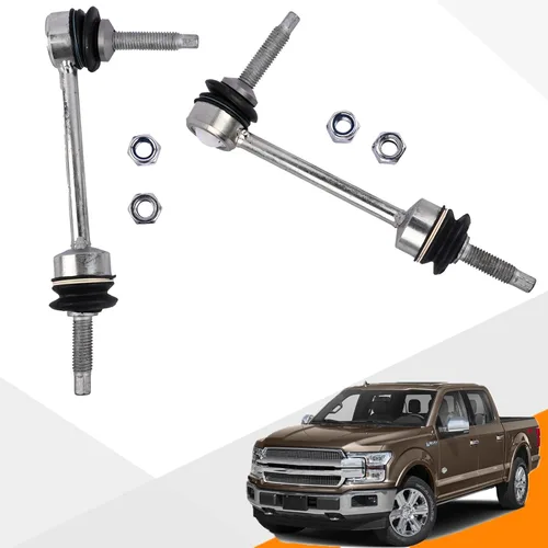 Miniatura 43 de 2 piezas eslabones de barra estabilizadora delantera compatibles con Dodge Ram 1500 4WD 06-10, Ram 1500 4WD 11-17 K80894 5170290AB 5170290AC