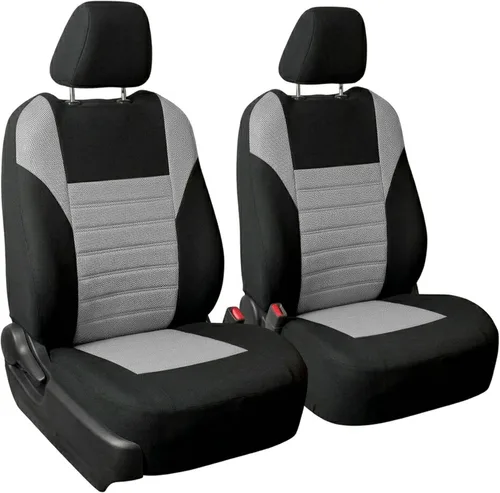 Miniatura 35 de FH Group Juego de fundas de asiento delantero de automóvil de malla de aire 3D premium, fundas de asiento compatibles con bolsa de aire, de ajuste