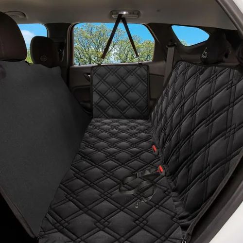 Miniatura 4 de Meadowlark Funda de Asiento de Coche para Perro, Funda de Asiento de Mascota Extra Resistente Talla X-Large para Asiento Trasero, Hamaca para Perro